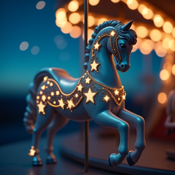 Carousel of Stars Spin Dog