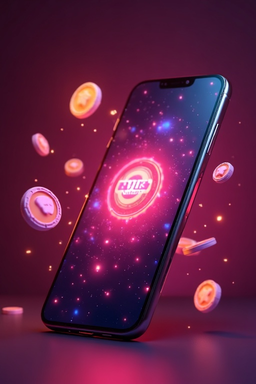 Smartphone with Spin Dog app